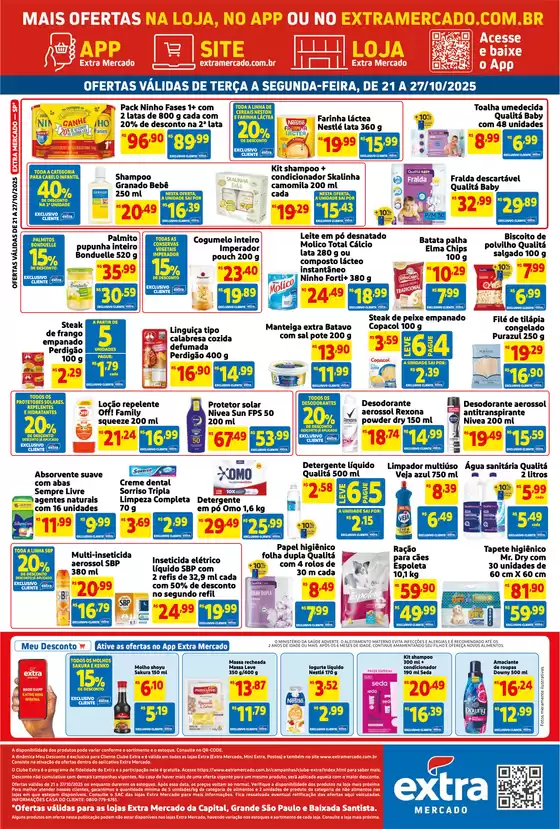 Ofertas e promoções atuais