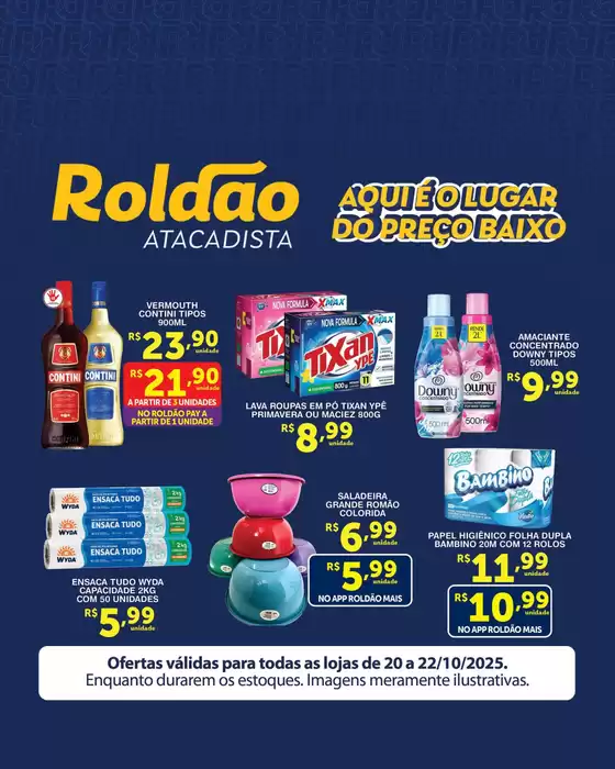 Ofertas e promoções atuais
