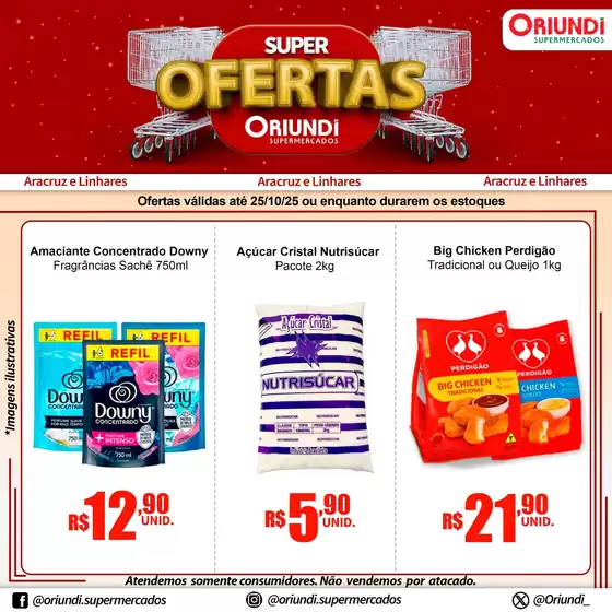 Catálogo Oriundi em Lambari | Super Ofertas | 2025-10-21T00:00:00.000Z - 2025-10-25T00:00:00.000Z