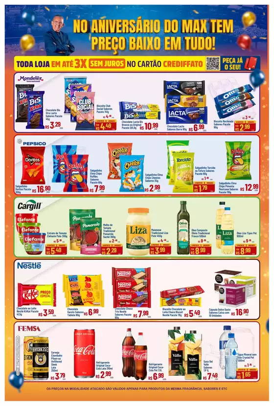 Promoções especiais em andamento