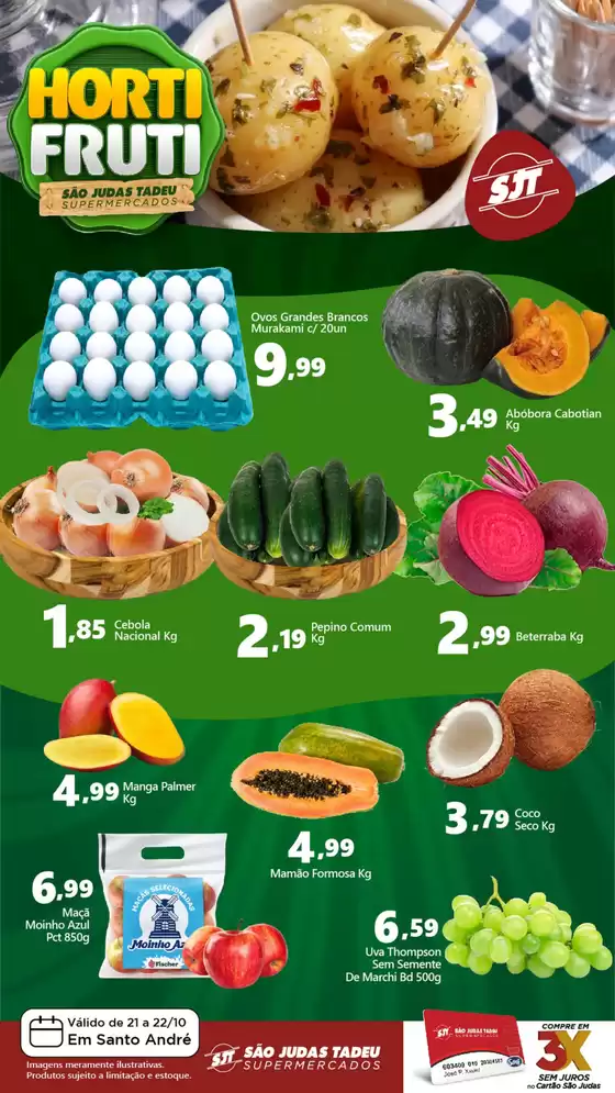 Catálogo São Judas Tadeu em Serrana | Hortifruti  | 2025-10-21T00:00:00.000Z - 2025-10-22T00:00:00.000Z