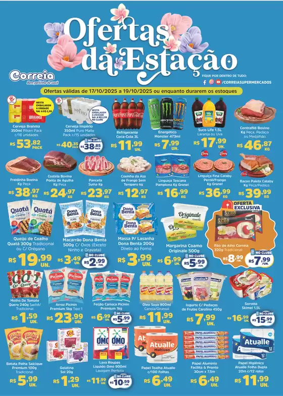 Catálogo Supermercados Correia em Recife | Ofertas Da Estação  | 2025-10-21T00:00:00.000Z - 2025-10-21T00:00:00.000Z