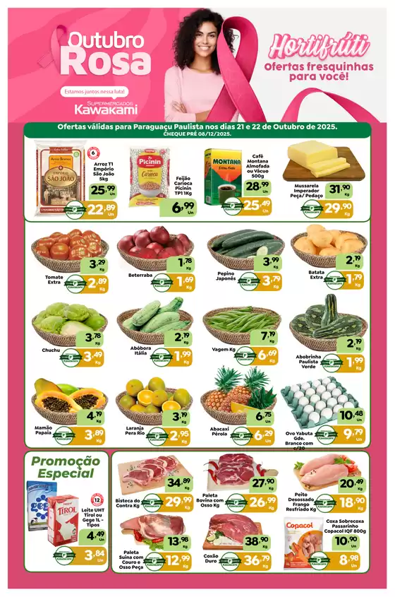 Catálogo Supermercados Kawakami em São Paulo | Ofertas - Paraguaçu Paulista | 2025-10-21T00:00:00.000Z - 2025-10-22T00:00:00.000Z