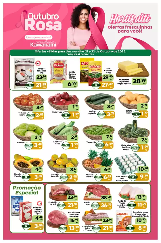Catálogo Supermercados Kawakami em São Paulo | Ofertas - Lins | 2025-10-21T00:00:00.000Z - 2025-10-22T00:00:00.000Z