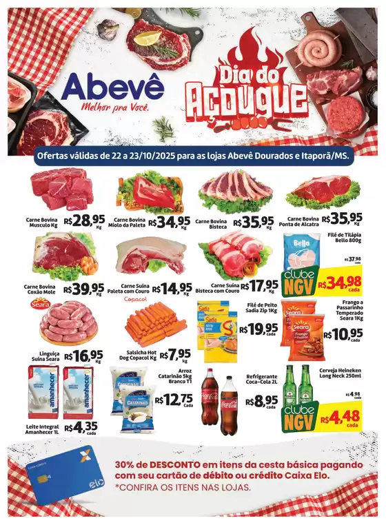 Catálogo Abevê Supermercados em Três Lagoas | Ofertas Abevê Supermercados | 2025-10-22T00:00:00.000Z - 2025-10-23T00:00:00.000Z