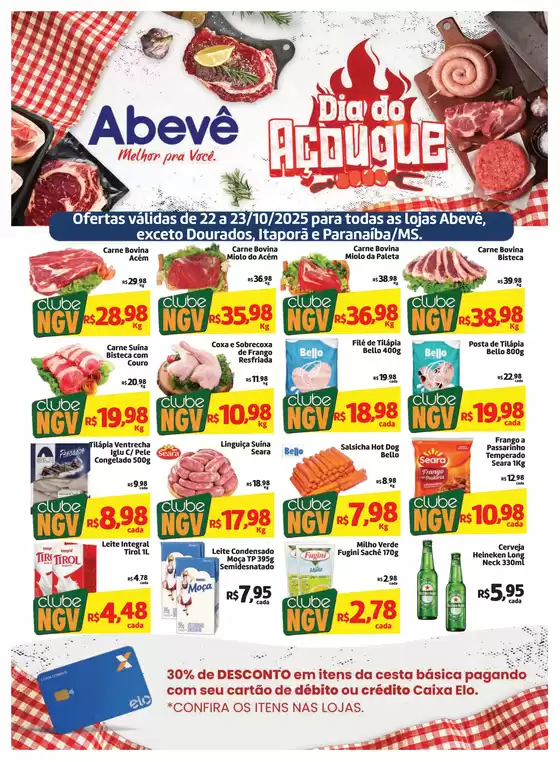Catálogo Abevê Supermercados em Três Lagoas | Ofertas exclusivas | 2025-10-22T00:00:00.000Z - 2025-10-23T00:00:00.000Z