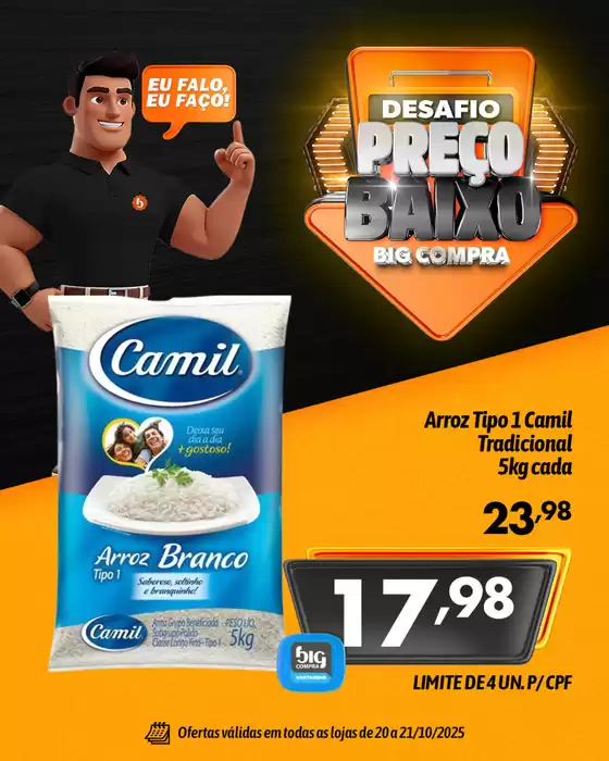Catálogo Supermercados Big Compra em Piracicaba | Encarte Supermercados Big Compra | 2025-10-22T00:00:00.000Z - 2025-10-22T00:00:00.000Z
