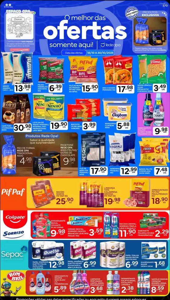 Catálogo Rede Opa em Cajamar | Nossas melhores ofertas para você | 2025-10-22T00:00:00.000Z - 2025-10-30T00:00:00.000Z