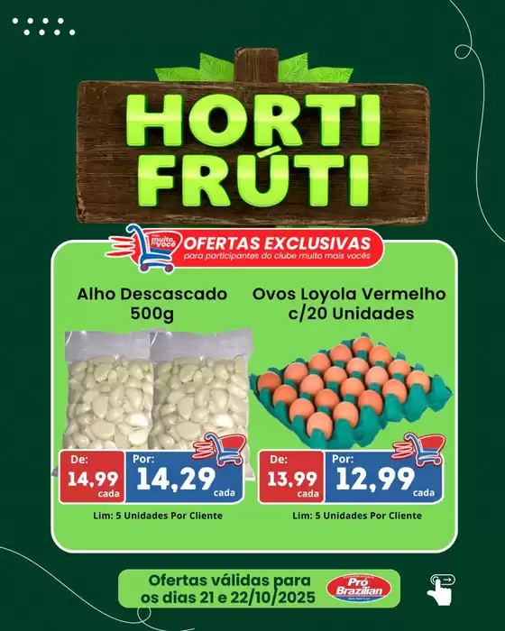 Catálogo Supermercados Pró Brazilian em Taboão da Serra | Ofertas Exclusivas | 2025-10-22T00:00:00.000Z - 2025-10-22T00:00:00.000Z