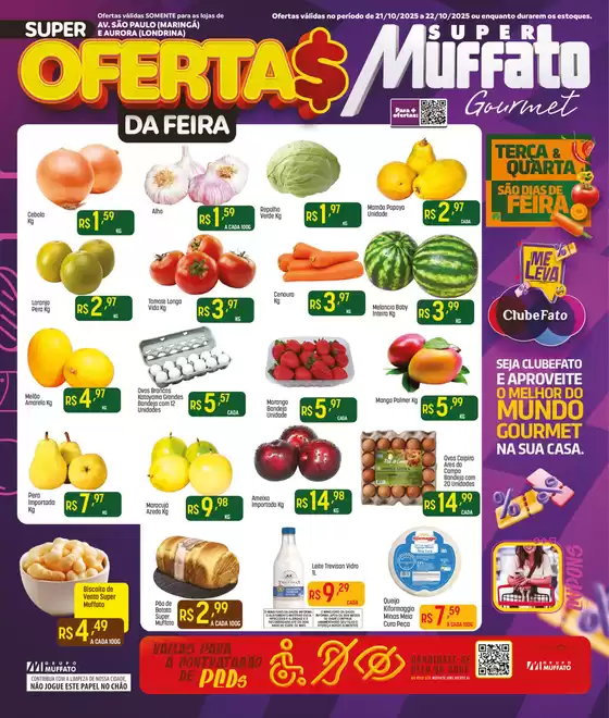 Catálogo Super Muffato em Votuporanga | Promoções especiais em andamento | 2025-10-22T00:00:00.000Z - 2025-10-22T00:00:00.000Z