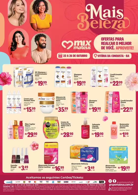 Ofertas especiais atraentes para todos