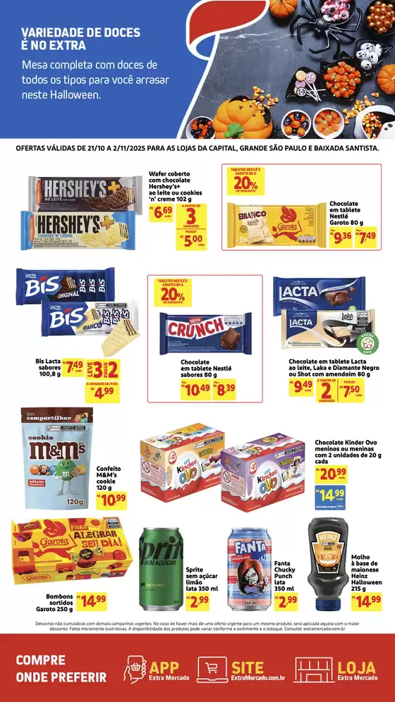 Descontos e promoções