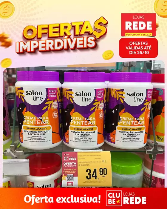 Grandes descontos em produtos selecionados