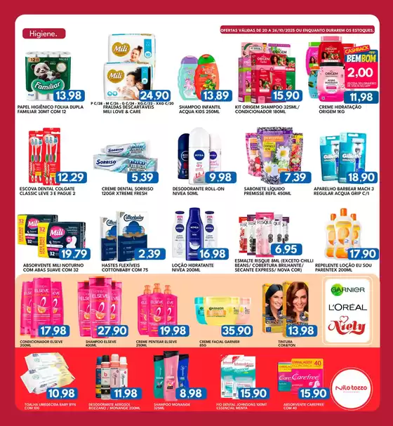 Grandes descontos em produtos selecionados