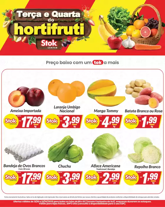 Catálogo Stok Center | Encarte Stok Center Terça E Quarta Do Horti | 2025-10-22T00:00:00.000Z - 2025-10-22T00:00:00.000Z