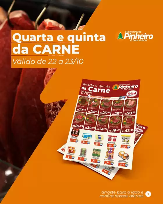 Catálogo Pinheiro Supermercado em Santo André | Encarte Pinheiro Supermercado | 2025-10-22T00:00:00.000Z - 2025-10-23T00:00:00.000Z