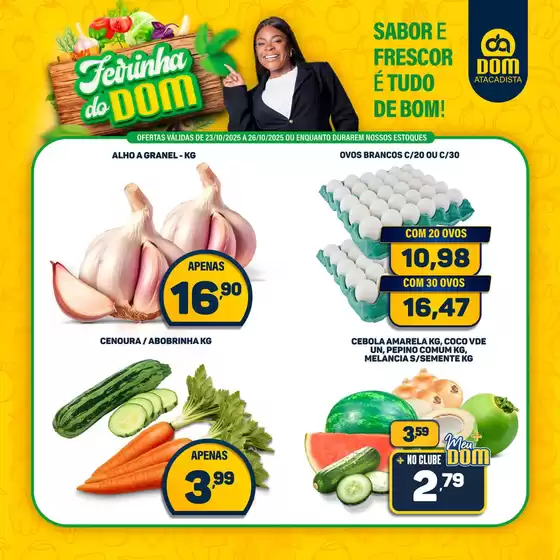 Catálogo Dom Atacadista em Santa Maria | Ofertas  | 2025-10-23T00:00:00.000Z - 2025-10-26T00:00:00.000Z
