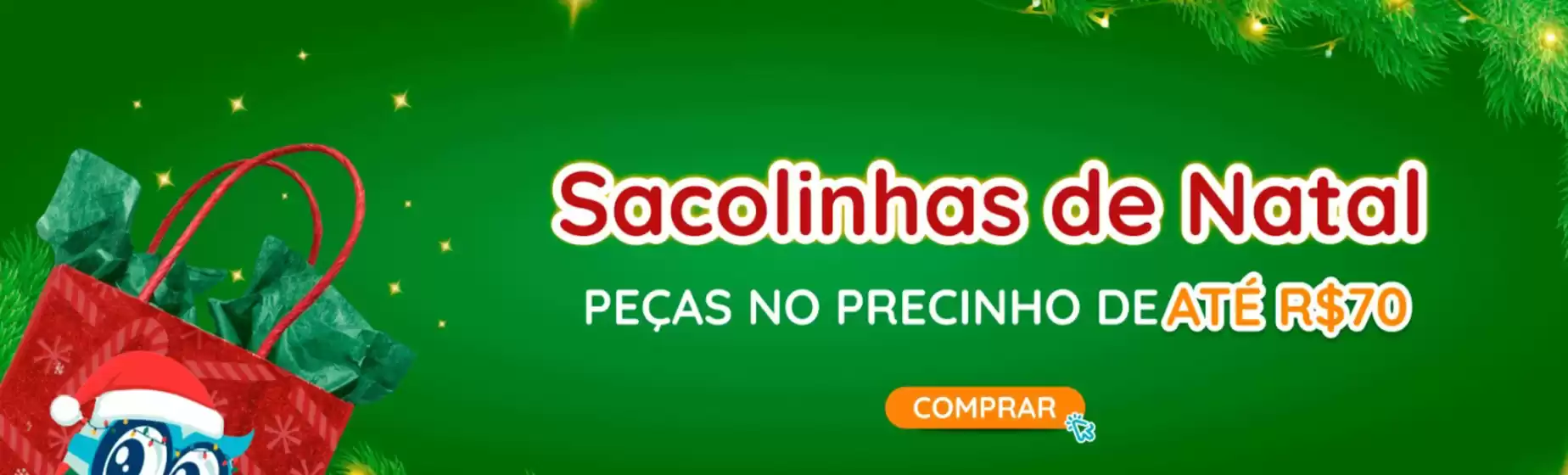 Catálogo KidStok em Guarulhos | Sacolinhas De Natal  | 2025-10-23T00:00:00.000Z - 2025-11-23T00:00:00.000Z