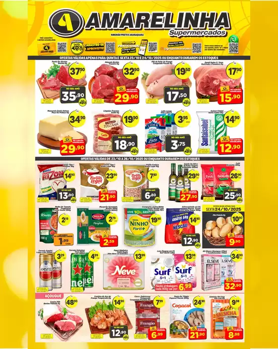 Catálogo Amarelinha Supermercados em Caraguatatuba | Ofertas  | 2025-10-23T00:00:00.000Z - 2025-10-24T00:00:00.000Z