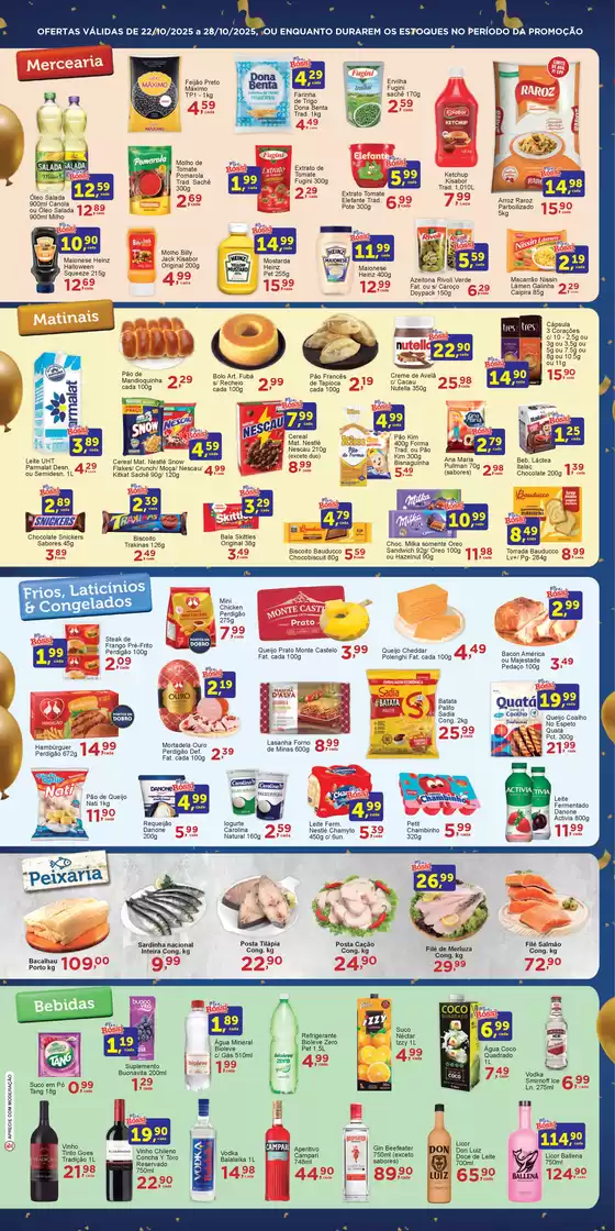 Descontos e promoções