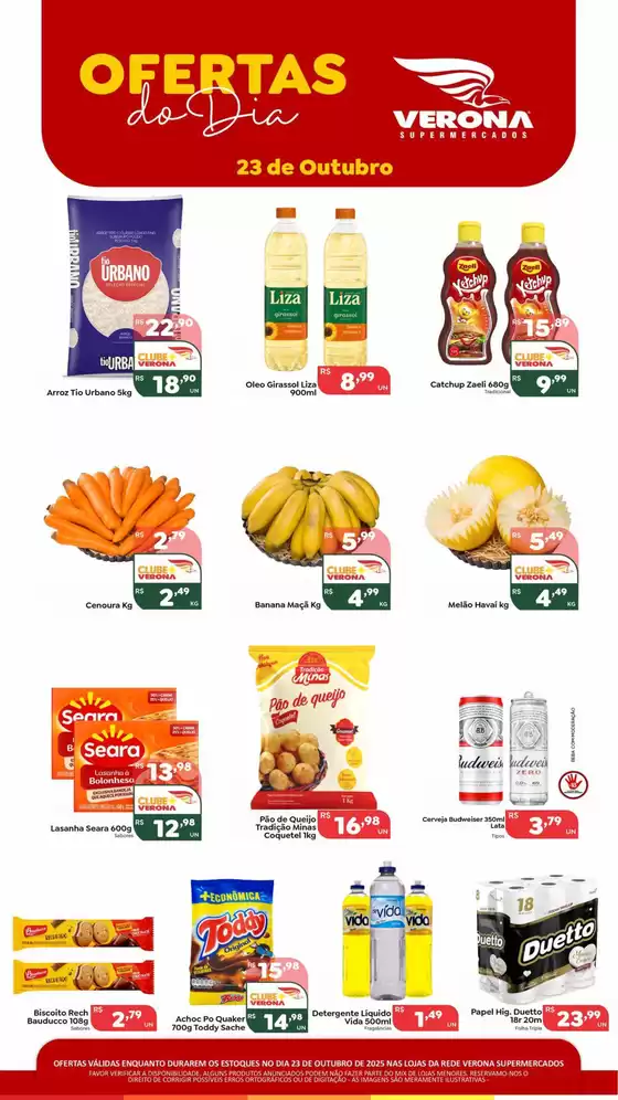 Catálogo Verona Supermercados | Descontos e promoções | 2025-10-23T00:00:00.000Z - 2025-10-23T00:00:00.000Z