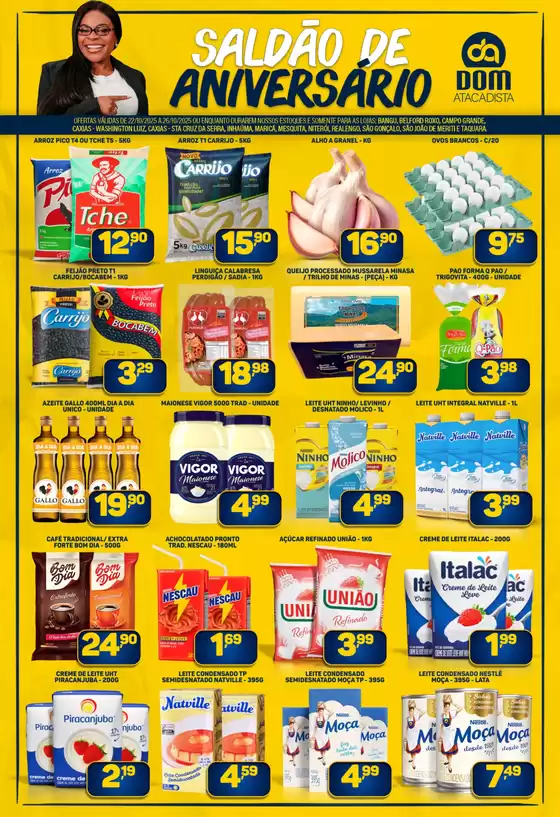 Catálogo Dom Atacadista | Ótima oferta para caçadores de pechinchas | 2025-10-23T00:00:00.000Z - 2025-10-26T00:00:00.000Z