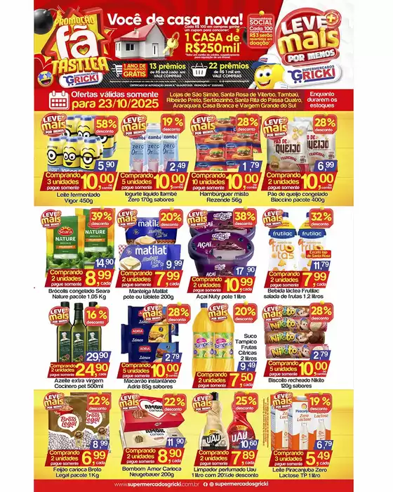 Catálogo Supermercados Gricki | Encarte Supermercados Gricki | 2025-10-23T00:00:00.000Z - 2025-10-23T00:00:00.000Z