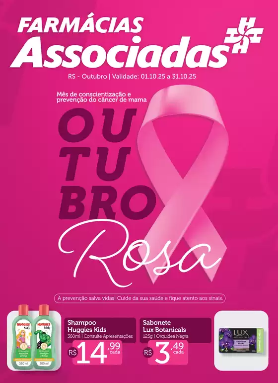 Catálogo Farmácias Associadas em Anápolis | Mês de conscientização e prevenção do câncer de mama .RS | 2025-10-23T00:00:00.000Z - 2025-10-31T00:00:00.000Z