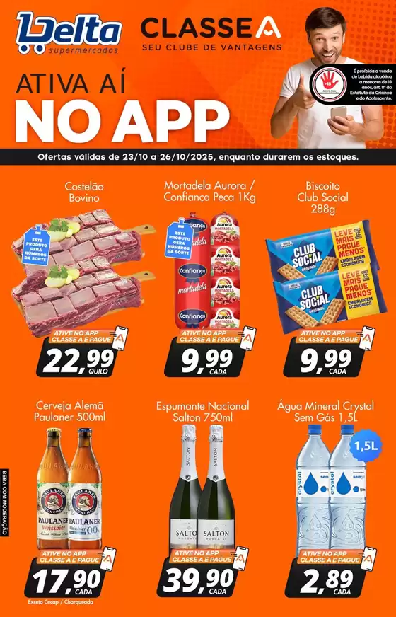 Catálogo Delta Supermercados | Melhores ofertas e descontos | 2025-10-23T00:00:00.000Z - 2025-10-26T00:00:00.000Z