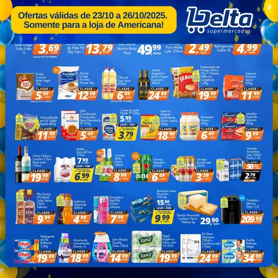 Catálogo Delta Supermercados | Encarte Delta Supermercados | 2025-10-23T00:00:00.000Z - 2025-10-26T00:00:00.000Z