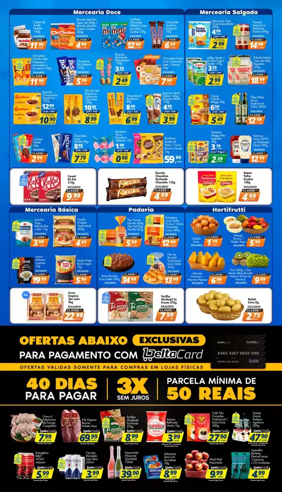 Ofertas exclusivas para nossos clientes