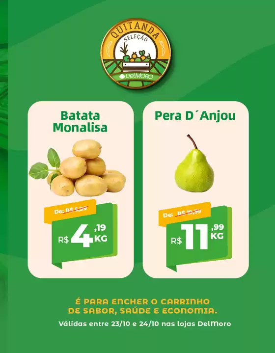 Catálogo Del Moro Supermercados | Promoções especiais em andamento | 2025-10-23T00:00:00.000Z - 2025-10-24T00:00:00.000Z