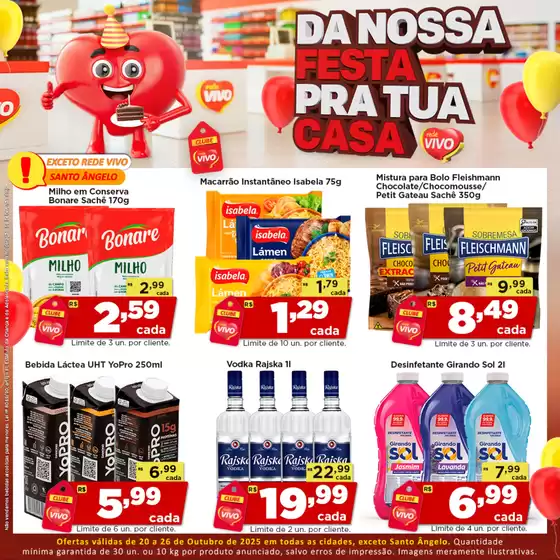 Ofertas especiais atraentes para todos