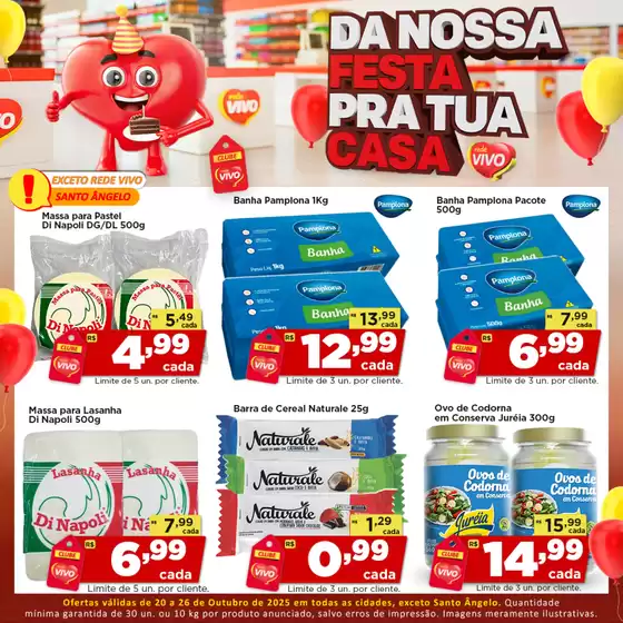 Ofertas especiais atraentes para todos