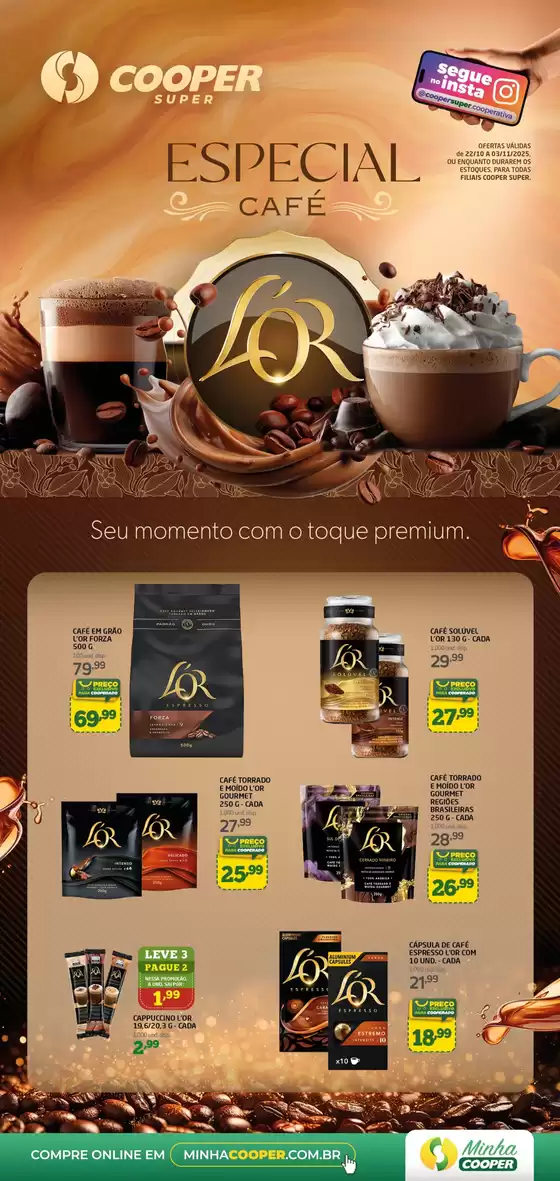 Catálogo Cooper em Guaramirim | SUPER - Especial Caf Lor | 2025-10-23T00:00:00.000Z - 2025-11-03T00:00:00.000Z