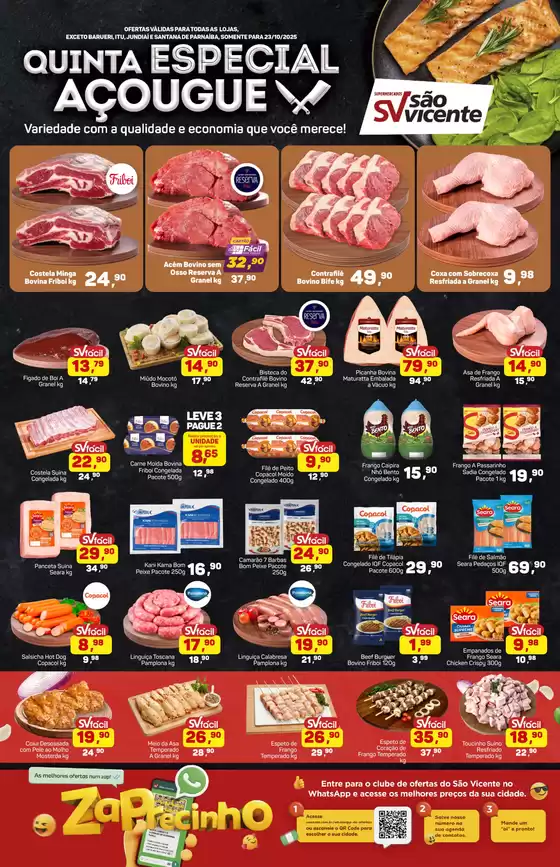 Catálogo Supermercados São Vicente em Londrina | Promoções especiais em andamento | 2025-10-23T00:00:00.000Z - 2025-10-23T00:00:00.000Z