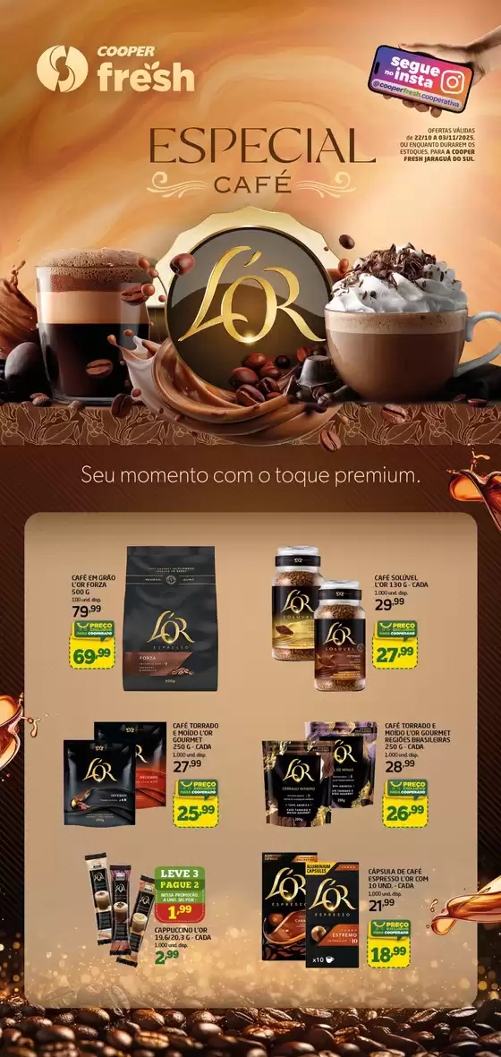 Catálogo Cooper em Guaramirim | FRESH - Especial Caf Lor | 2025-10-23T00:00:00.000Z - 2025-11-03T00:00:00.000Z