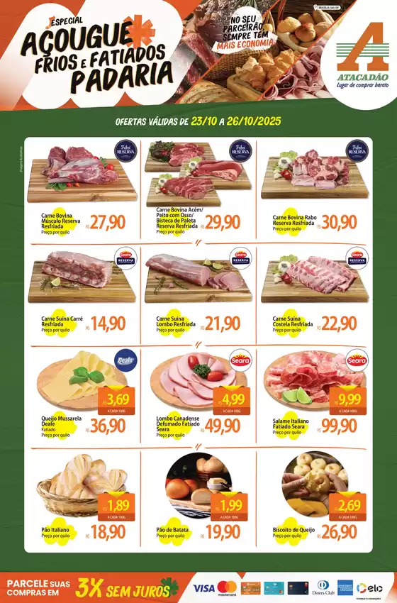 Grandes descontos em produtos selecionados