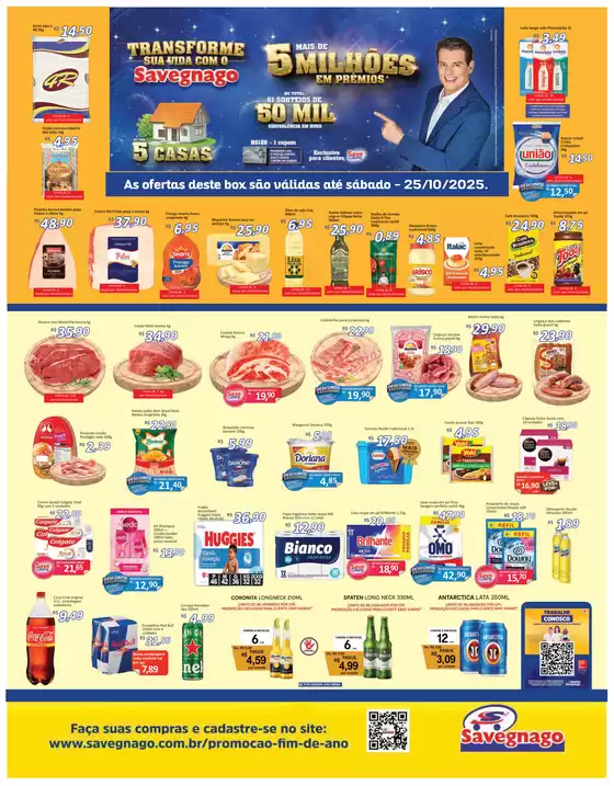 Catálogo Supermercado Savegnago em Curitiba | Nossas melhores ofertas para você | 2025-10-23T00:00:00.000Z - 2025-10-26T00:00:00.000Z
