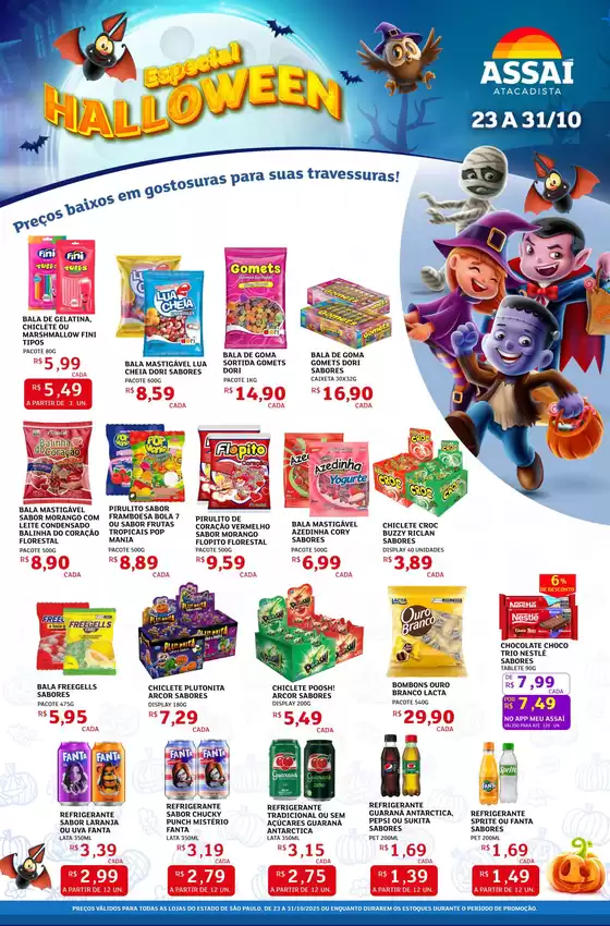 Catálogo Assaí Atacadista em Itaquaquecetuba | Ótima oferta para caçadores de pechinchas | 2025-10-23T00:00:00.000Z - 2025-10-31T00:00:00.000Z