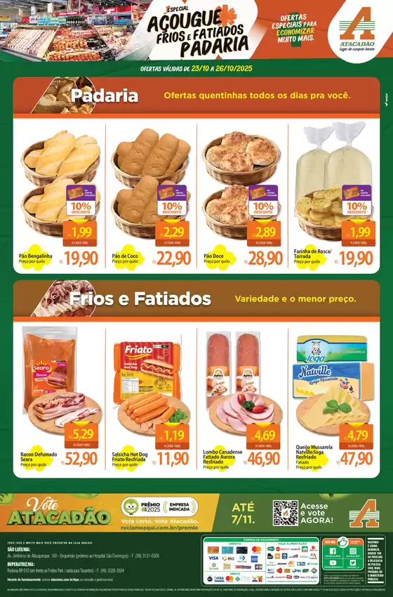 Ofertas especiais para você