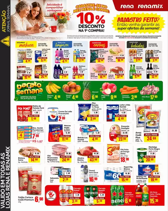 Catálogo Supermercados Rena em Anápolis | Encarte Supermercados Rena | 2025-10-23T00:00:00.000Z - 2025-10-26T00:00:00.000Z