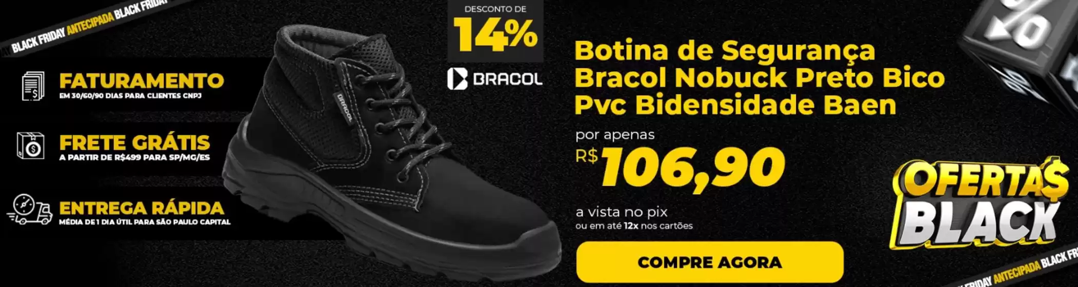 Ofertas Calçados para Trabalhar