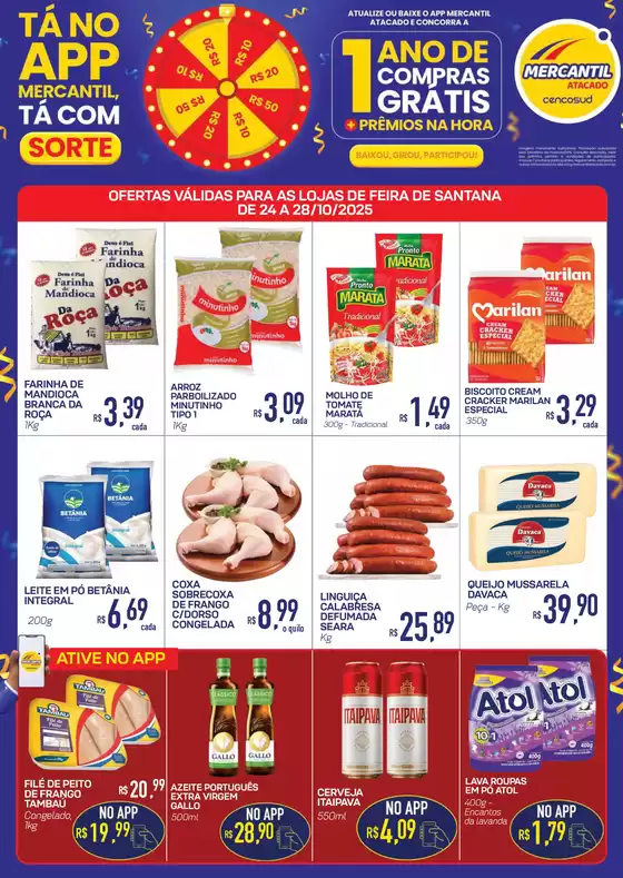 Uno Ano De Compras Grátis