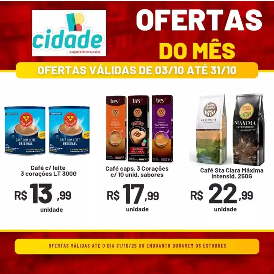 Catálogo Cidade Supermercados em Osasco | Ofertas Do Mês | 2025-10-24T00:00:00.000Z - 2025-10-31T00:00:00.000Z