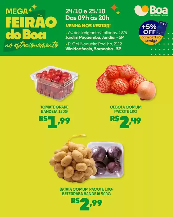 Catálogo Boa Supermercados em Osasco | Mega Feirão do Boa | 2025-10-24T00:00:00.000Z - 2025-10-25T00:00:00.000Z