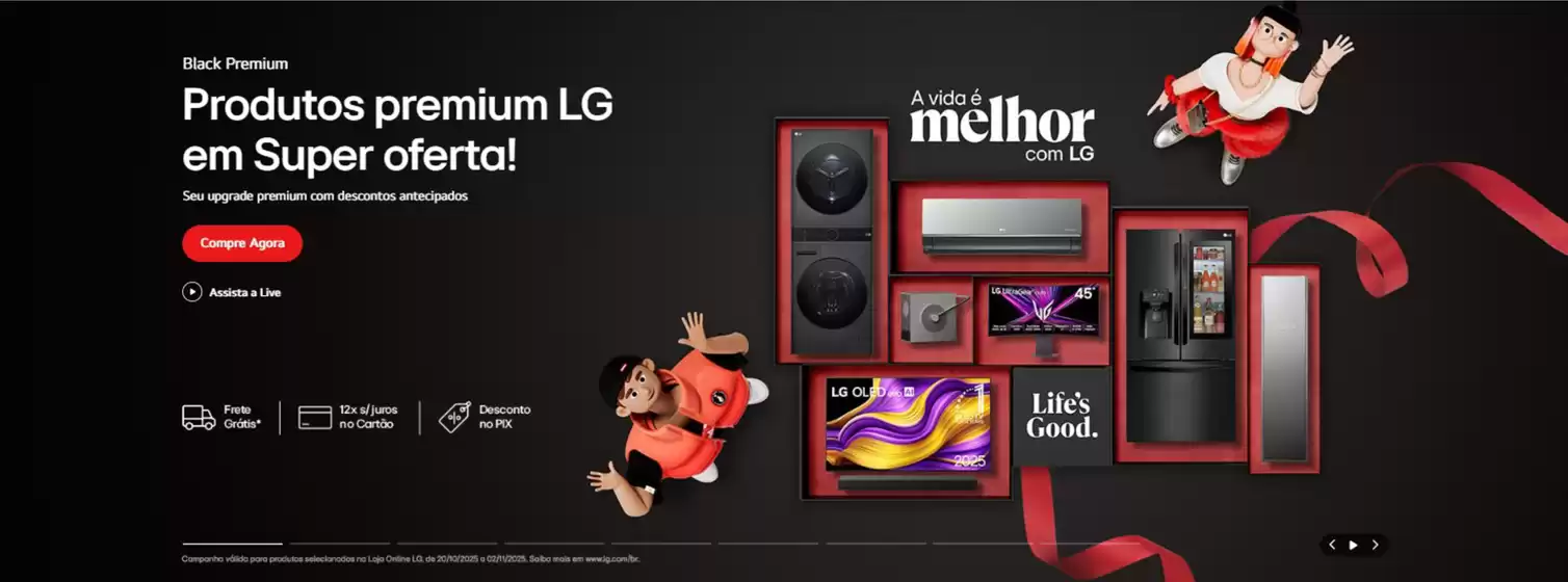 Catálogo LG em Correntes | LG promociones  | 2025-10-24T00:00:00.000Z - 2025-11-06T00:00:00.000Z