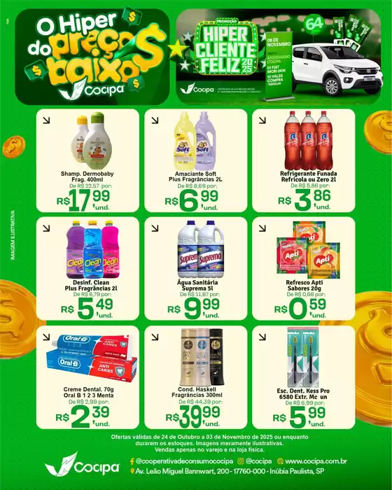 Catálogo Cocipa em Osasco | Grandes descontos em produtos selecionados | 2025-10-24T00:00:00.000Z - 2025-11-05T00:00:00.000Z