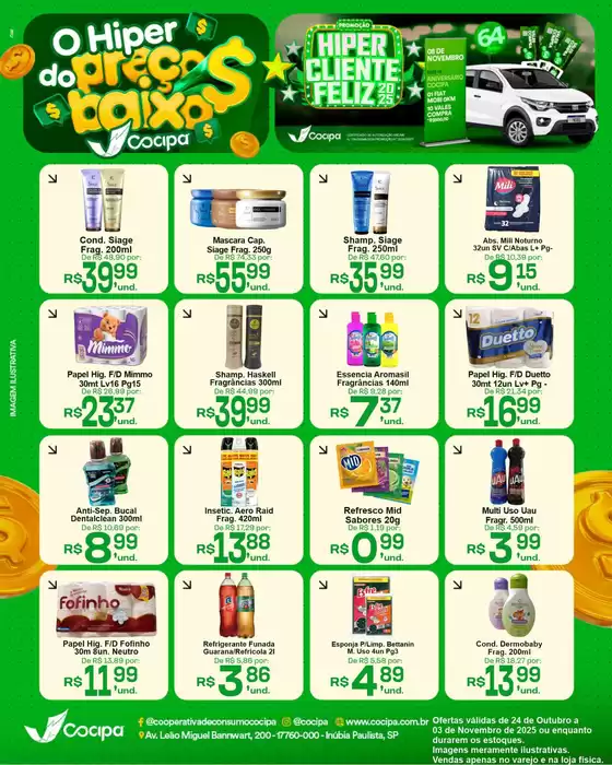 Catálogo Cocipa em Osasco | Ótima oferta para todos os clientes | 2025-10-24T00:00:00.000Z - 2025-11-03T00:00:00.000Z