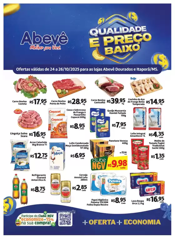 Catálogo Abevê Supermercados em Osasco | Ofertas Abevê Supermercados | 2025-10-24T00:00:00.000Z - 2025-10-26T00:00:00.000Z
